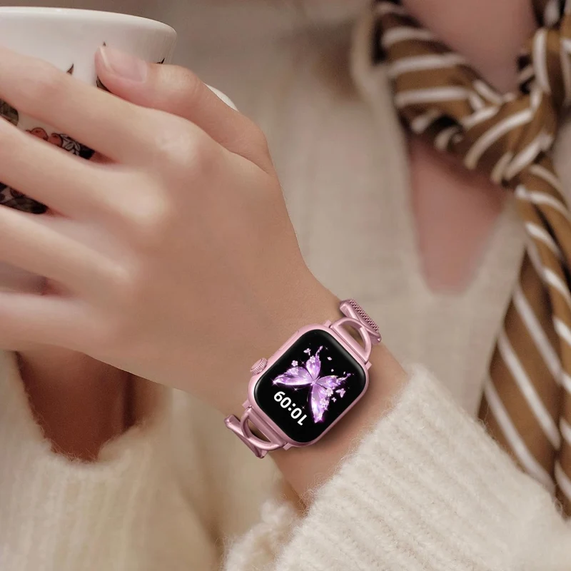 Bequem Apple Smartwatch Metall Universell Armband