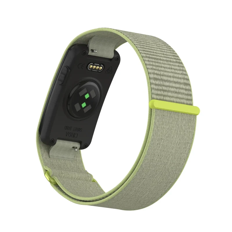 Garmin Cirqa Nylon Armband (Limettengrün)