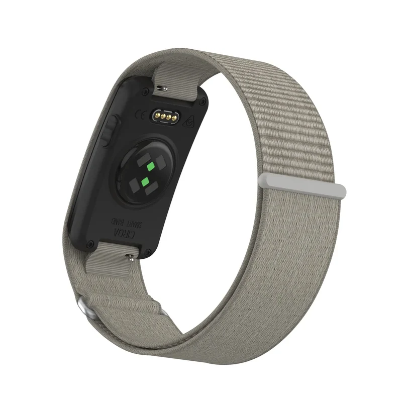 Garmin Cirqa Nylon Armband (Beige-Grau)