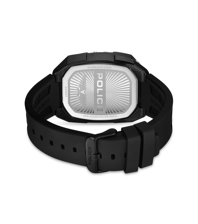 Police Bullhead PEWGO0092204 Herrenuhr Schwarz • Mineralglas • Multifunktion