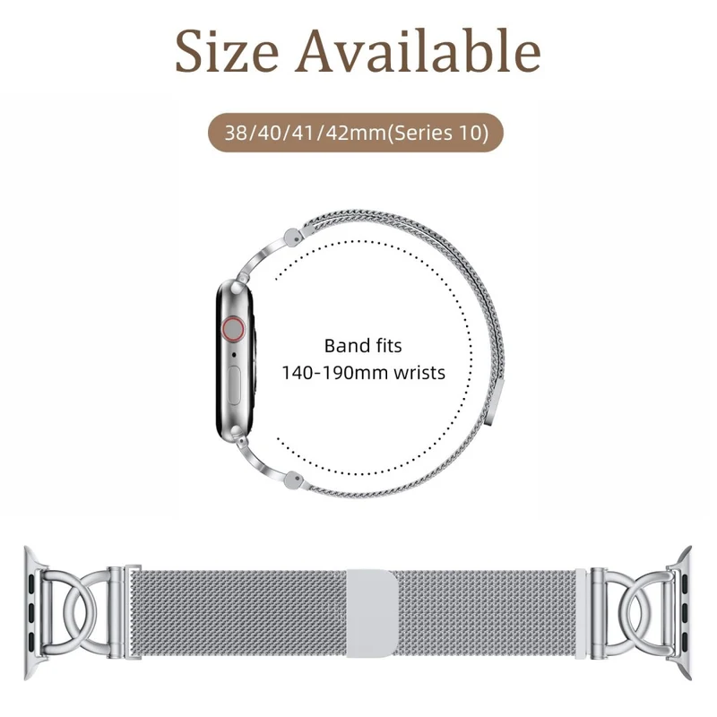 Unglaublich Sympathisch Apple Smartwatch Metall Universell Armband
