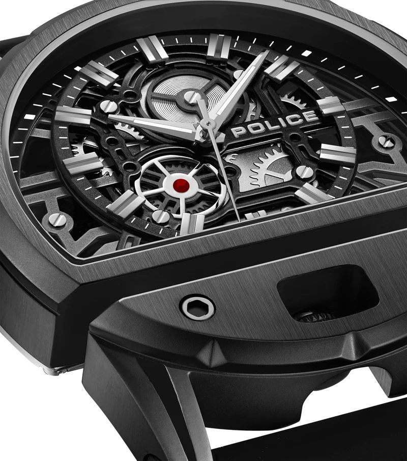 Police Daintree 2.0 PEWGM0081507 Herrenuhr Schwarz • Industrielles Design • 5 ATM Wasserdichtigkeit
