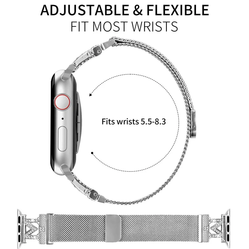 Super Schön Apple Smartwatch Metall Universell Armband
