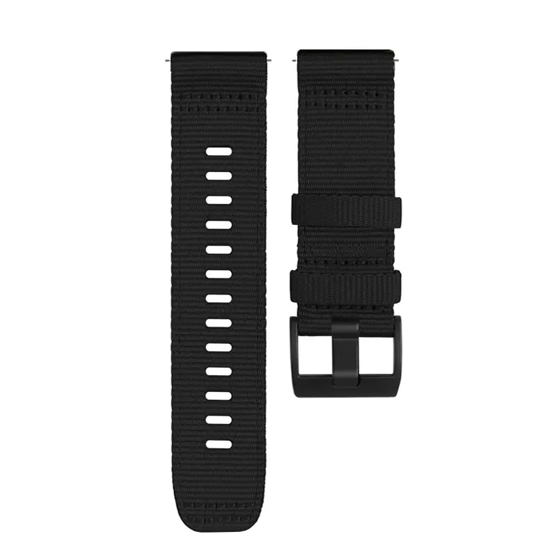 TicWatch Pro 5 Enduro Nylon-Schnallenarmband (Schwarz)