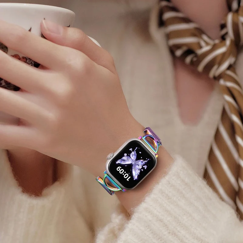 Wunderbar Apple Smartwatch Metall Universell Armband