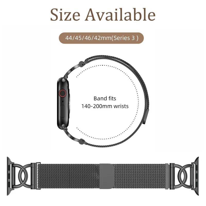 Absolut Bequem Apple Smartwatch Metall Universell Armband