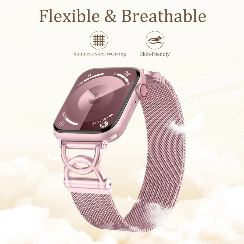 Absolut Bequem Apple Smartwatch Metall Universell Armband