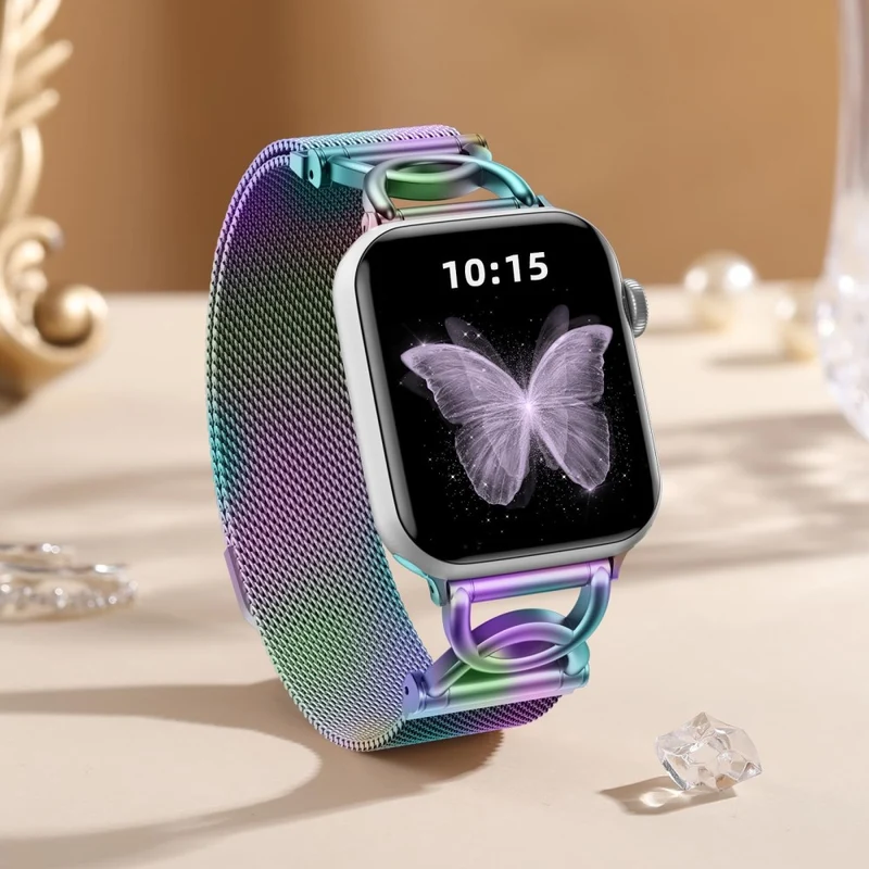 Absolut Bequem Apple Smartwatch Metall Universell Armband