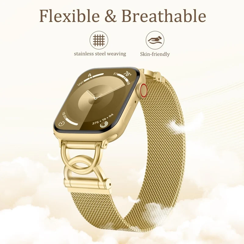 Unglaublich Angenehm Apple Smartwatch Metall Universell Armband