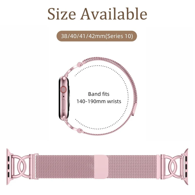 Unglaublich Angenehm Apple Smartwatch Metall Universell Armband