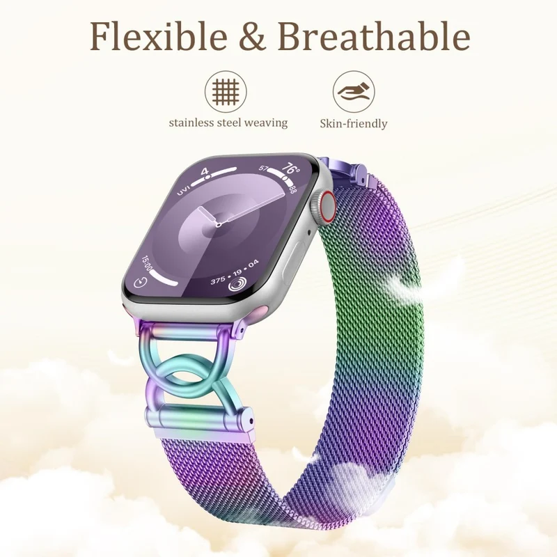 Unglaublich Angenehm Apple Smartwatch Metall Universell Armband