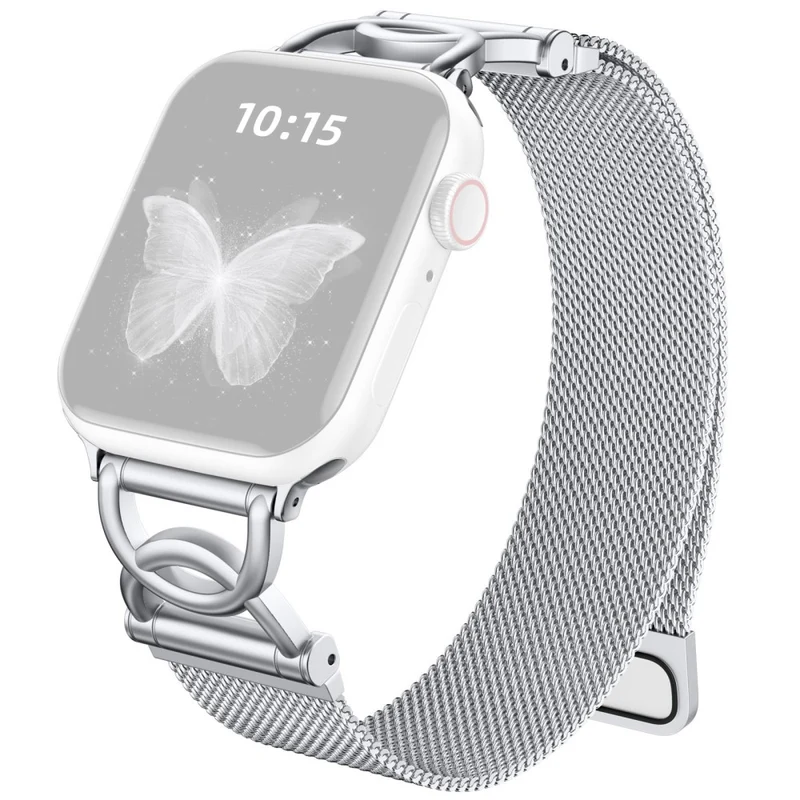 Bemerkenswert Elegant Apple Smartwatch Metall Universell Armband