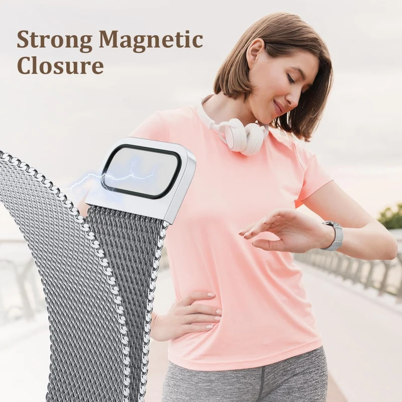 Bemerkenswert Elegant Apple Smartwatch Metall Universell Armband