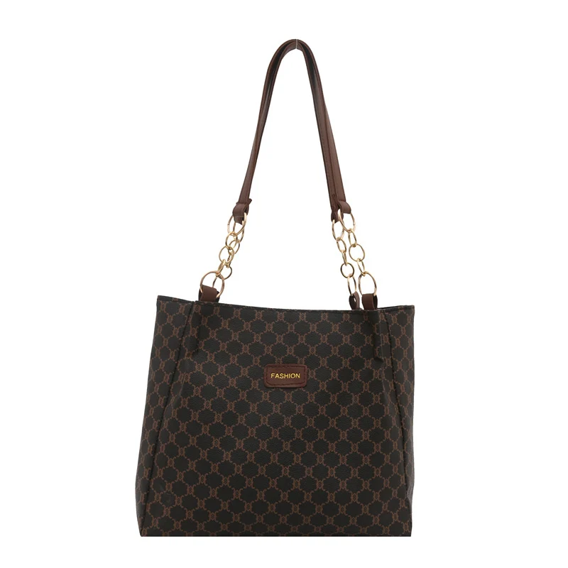 Elegante gemusterte Schultertasche