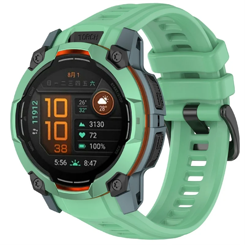 Unglaublich Bequem Garmin Instinct 3 AMOLED 50mm / Garmin Instinct 3 Solar 50mm Silikon Universell Armband