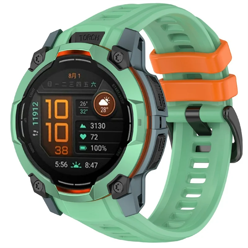 Unglaublich Bequem Garmin Instinct 3 AMOLED 50mm / Garmin Instinct 3 Solar 50mm Silikon Universell Armband