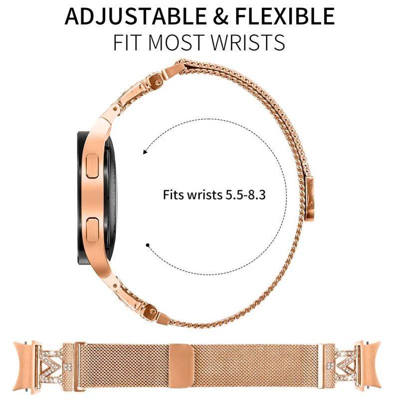Zeitlos Samsung Smartwatch Metall Universell Armband