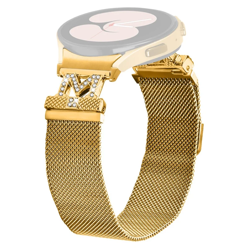 Super Stylisch Samsung Galaxy Watch 7 40mm / Samsung Galaxy Watch 7 44mm Metall Und Strass Universell Armband
