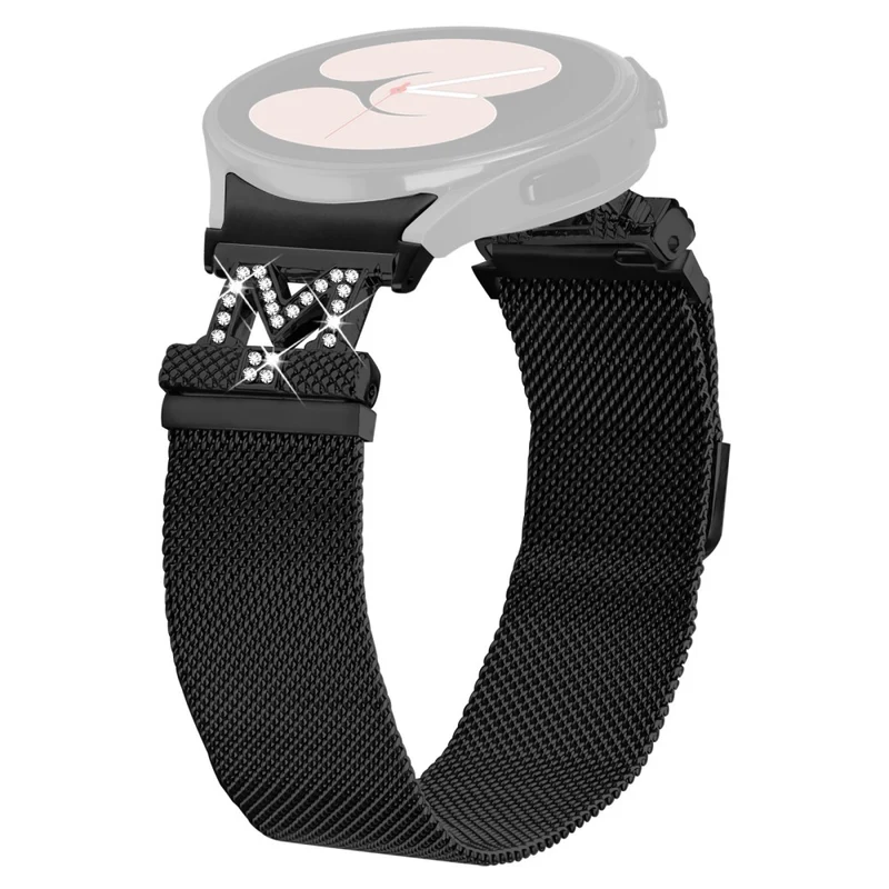 Mega Stylisch Samsung Smartwatch Metall Und Strass Universell Armband