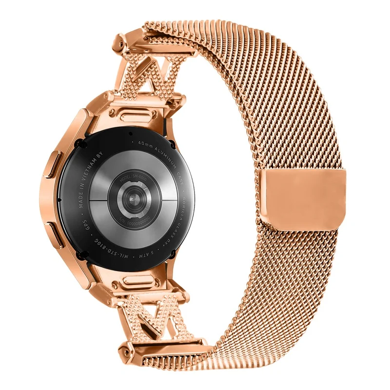 Mega Stylisch Samsung Smartwatch Metall Und Strass Universell Armband