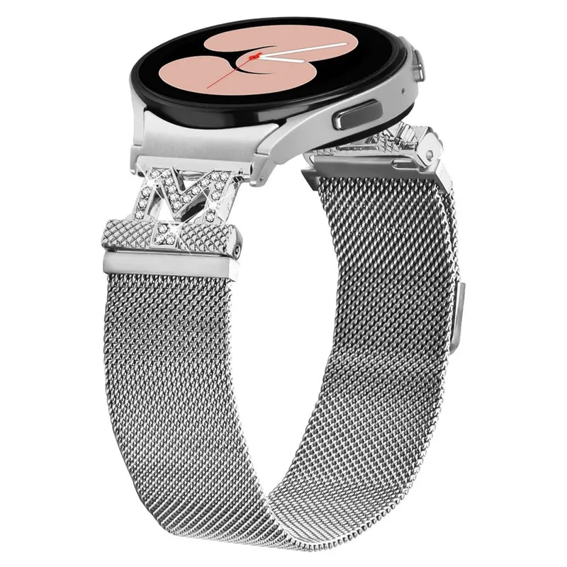 Modisch Samsung Smartwatch Metall Und Strass Universell Armband