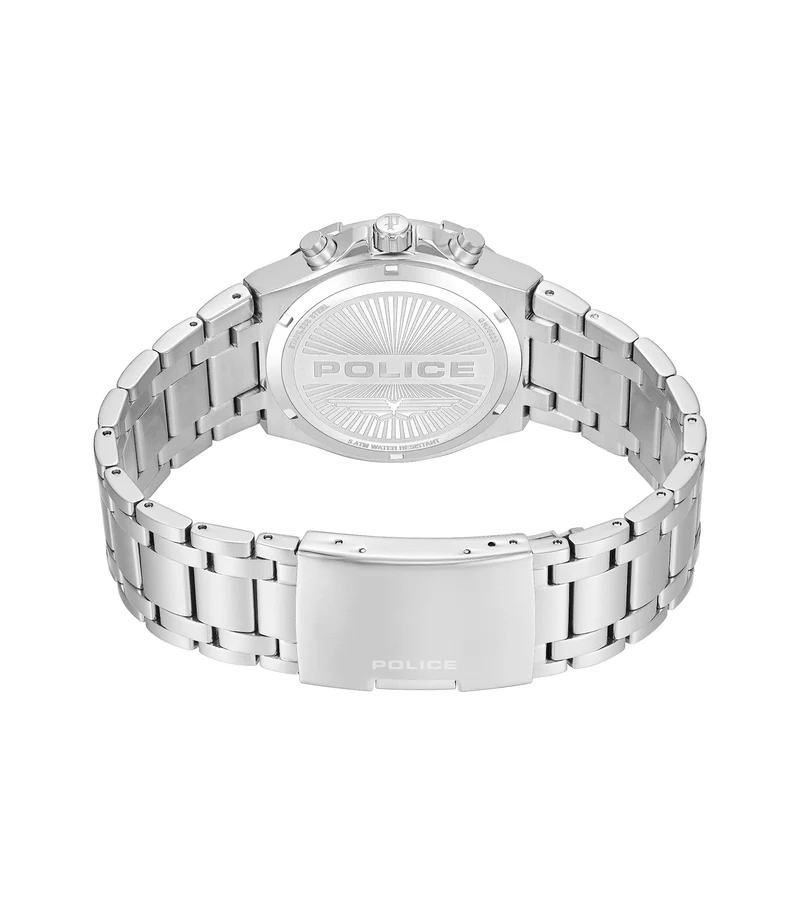 Police Guardian PEWGK0082004 Herrenuhr Silber • Chronograph • 5 ATM