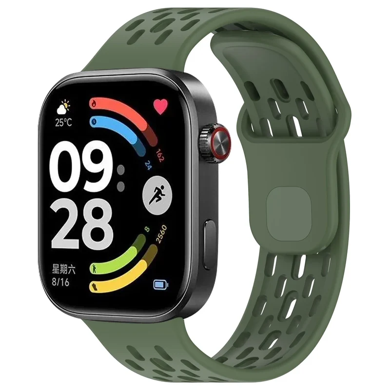 Xiaomi Smart Band 10 Pro Air Silikonarmband (Armeegrün)