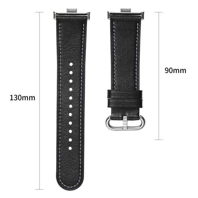 Redmi Watch 6 Lite Lederarmband (Schwarz)