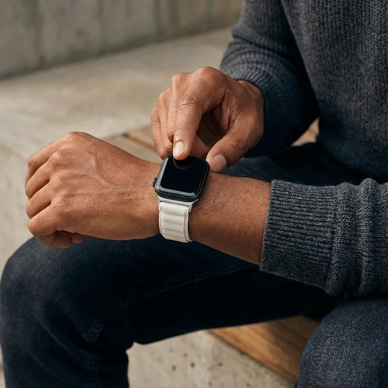 Redmi Watch 6 Active Alpine Nylon Armband (Polarstern)