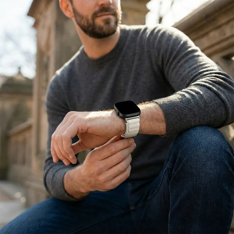 Redmi Watch 6 Active Alpine Nylon Armband (Polarstern)