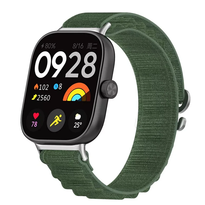 Redmi Watch 6 Lite Alpine Nylon Armband (Grün)