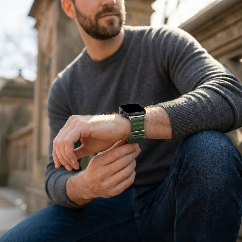 Redmi Watch 6 Lite Alpine Nylon Armband (Grün)