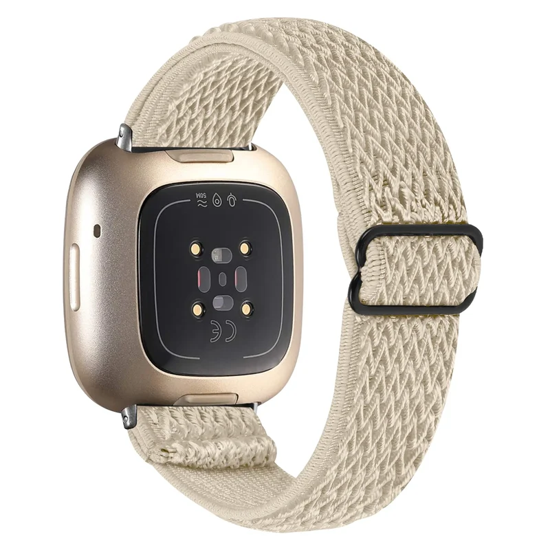 Fitbit Sense Elastisches Armband (Beige)