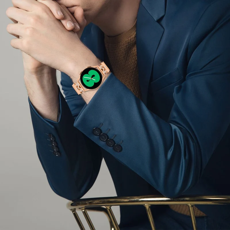Sehr Bequem Amazfit Pop Pro Metall Armband