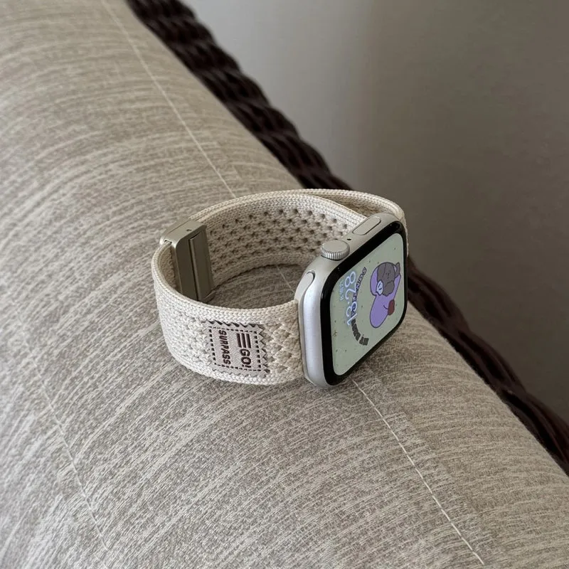 Absolut Angenehm Apple Smartwatch Nylon Universell Armband