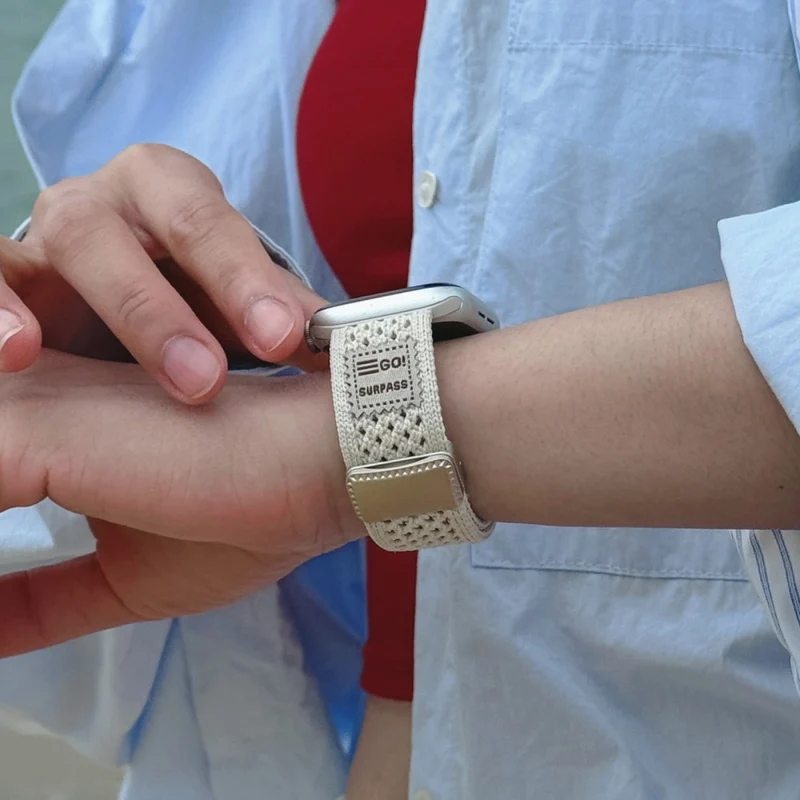 Absolut Angenehm Apple Smartwatch Nylon Universell Armband