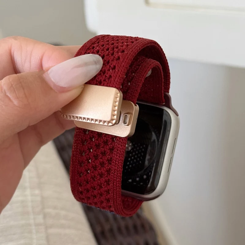 Absolut Angenehm Apple Smartwatch Nylon Universell Armband