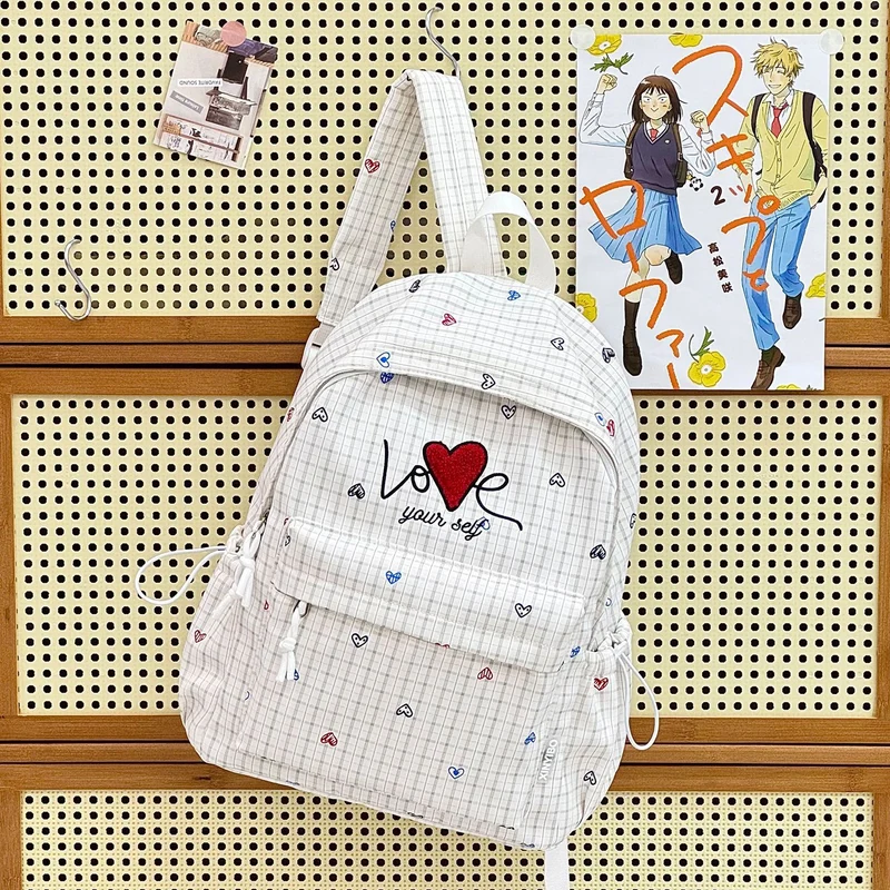 Besticketer Herz-Themen Freizeit-Rucksack Karnz
