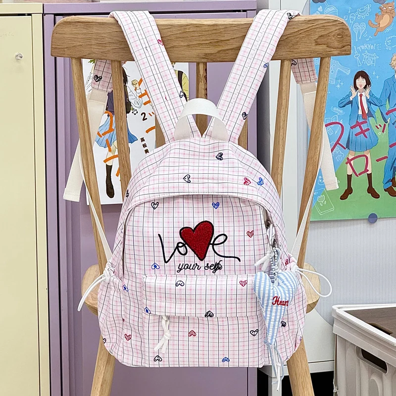 Besticketer Herz-Themen Freizeit-Rucksack Karnz