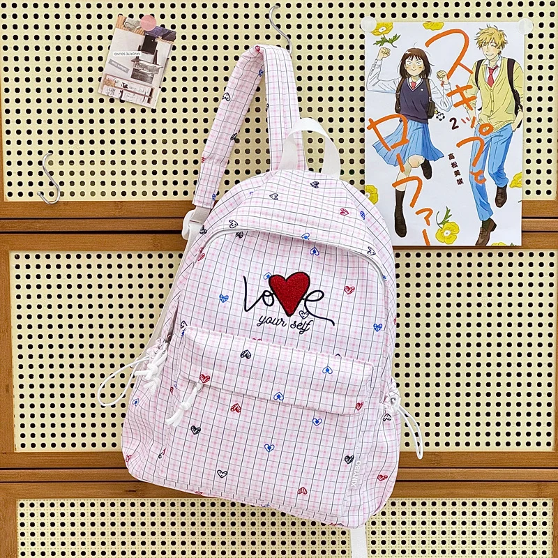 Besticketer Herz-Themen Freizeit-Rucksack Karnz