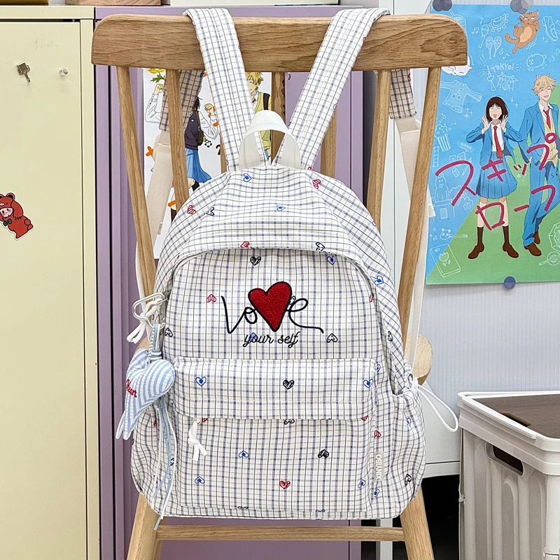 Besticketer Herz-Themen Freizeit-Rucksack Karnz