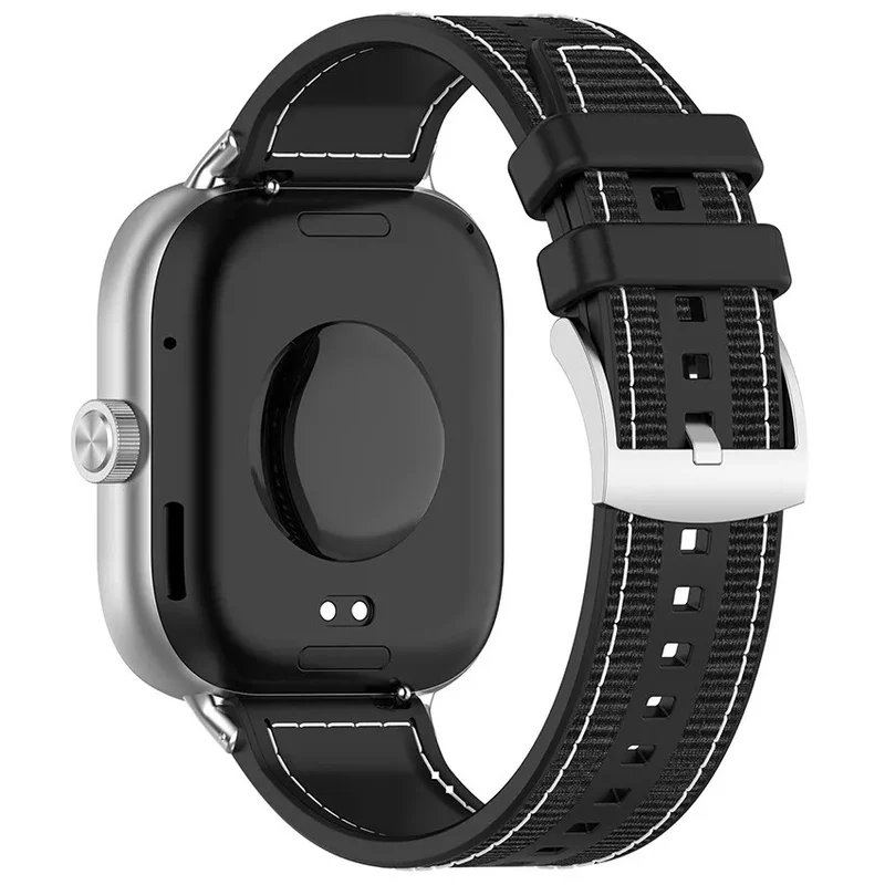 Redmi Watch 6 Active Nylon Hybrid Armband (Schwarz)