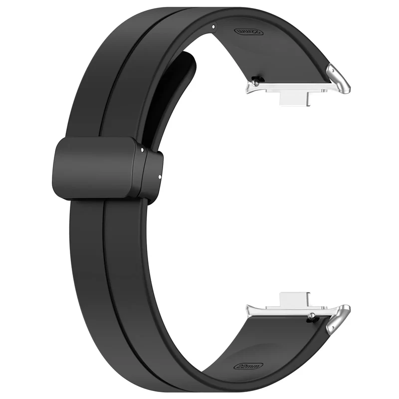 Xiaomi Smart Band 10 Pro Silikonarmband D-Schnalle (Schwarz)