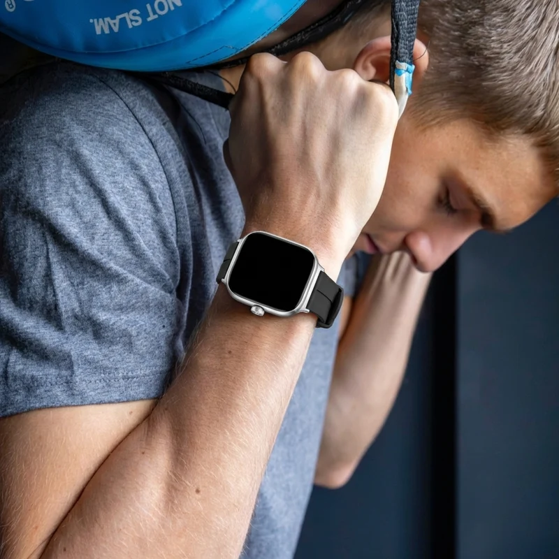 Xiaomi Smart Band 10 Pro Silikonarmband D-Schnalle (Schwarz)