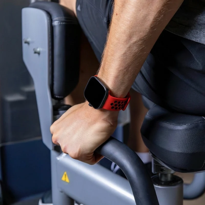 Redmi Watch 6 Active Sportarmband (Rot/Schwarz)