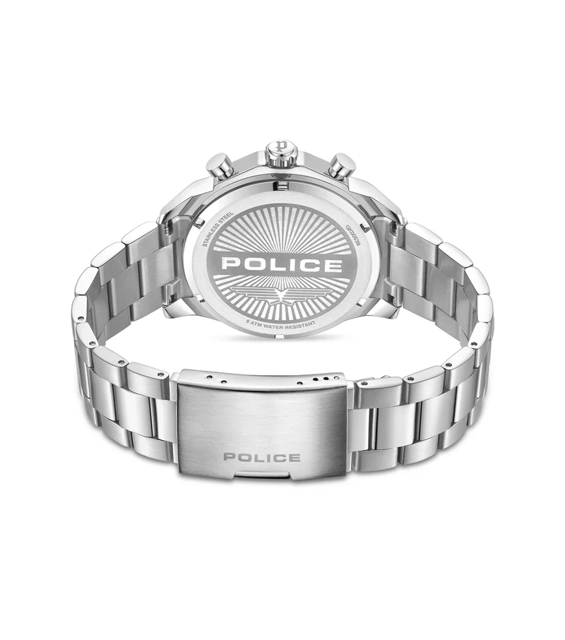 Police Soul PEWGK0053901 Herrenuhr Silber • Multifunktions-Chronograph • 5 ATM Wasserschutz