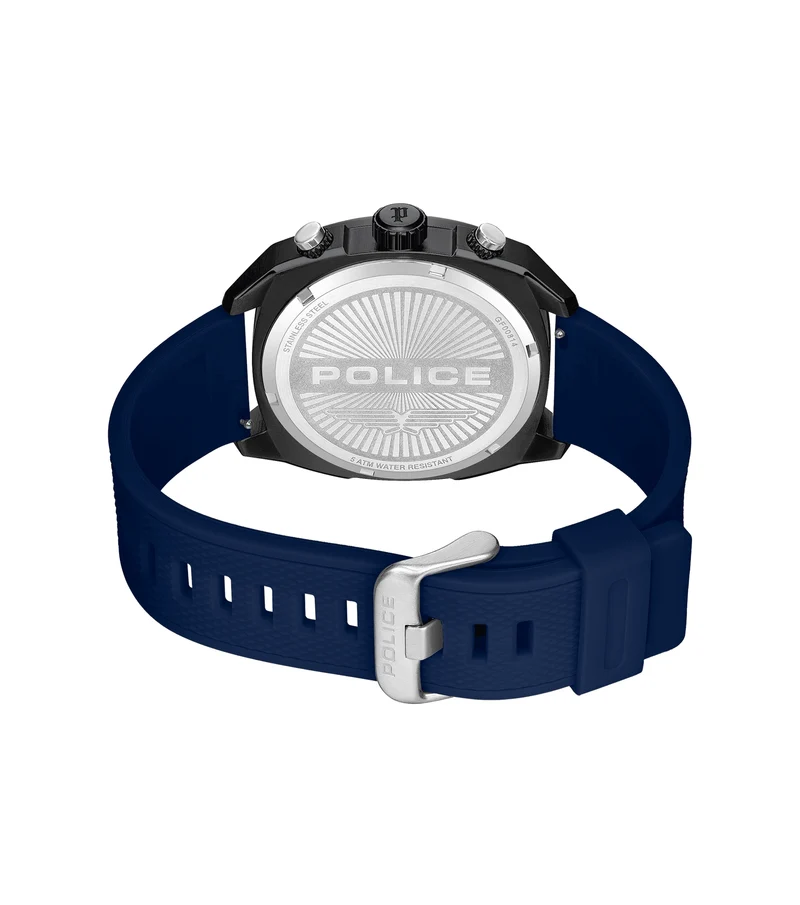 Police Portland PEWGF00814X2 Herrenuhr Mehrfarbig • Chronograph • Set mit zwei Armbändern
