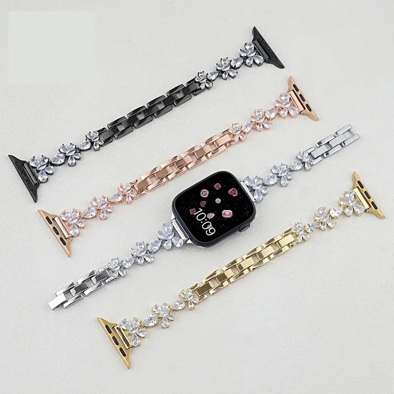 Modisch Apple Smartwatch Metall Universell Armband