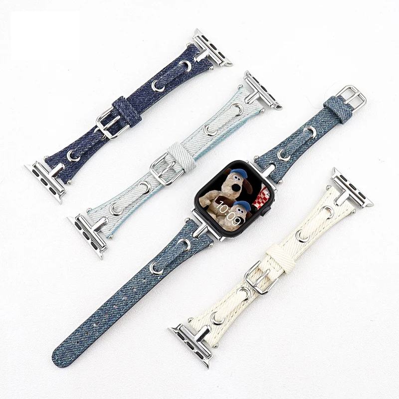 Sehr Langlebig Apple Smartwatch Kunstleder Universell Armband