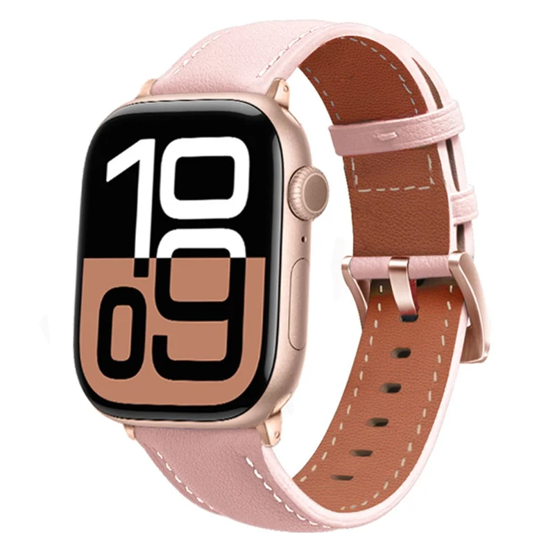 Unglaublich Robust Apple Smartwatch Echtes Leder Universell Armband